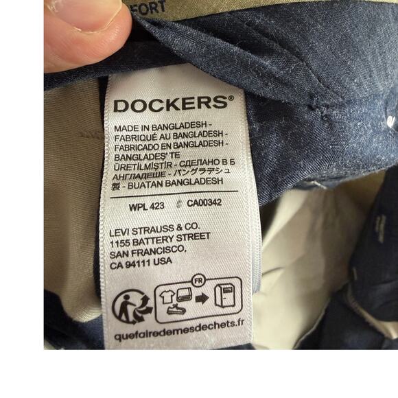 Dockers Classic Beige Pants 38x30 New with Tags - Picture 5 of 8